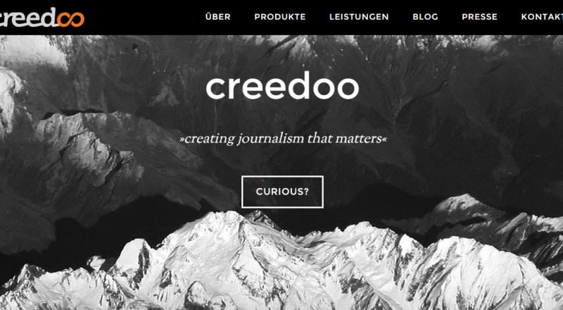 creedoo-Webseite